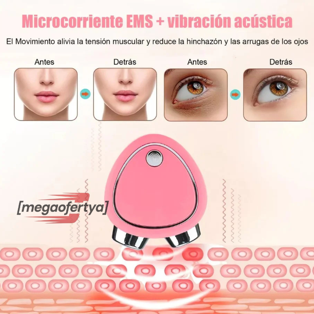 Masajeador Facial Micro Corriente Reafirmante