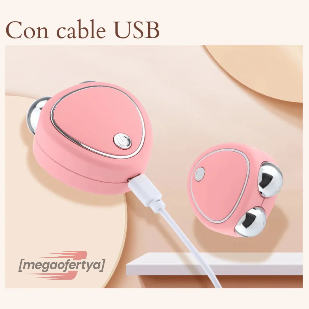Masajeador Facial Micro Corriente Reafirmante