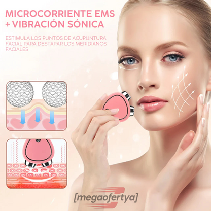Masajeador Facial Micro Corriente Reafirmante